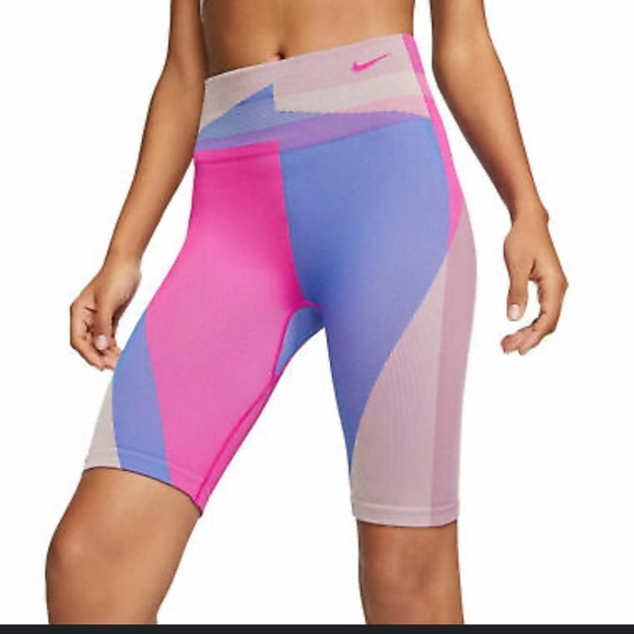 Nike Polyester Dri Fit Shorts Medium Iron Clash - Picture 1 of 4